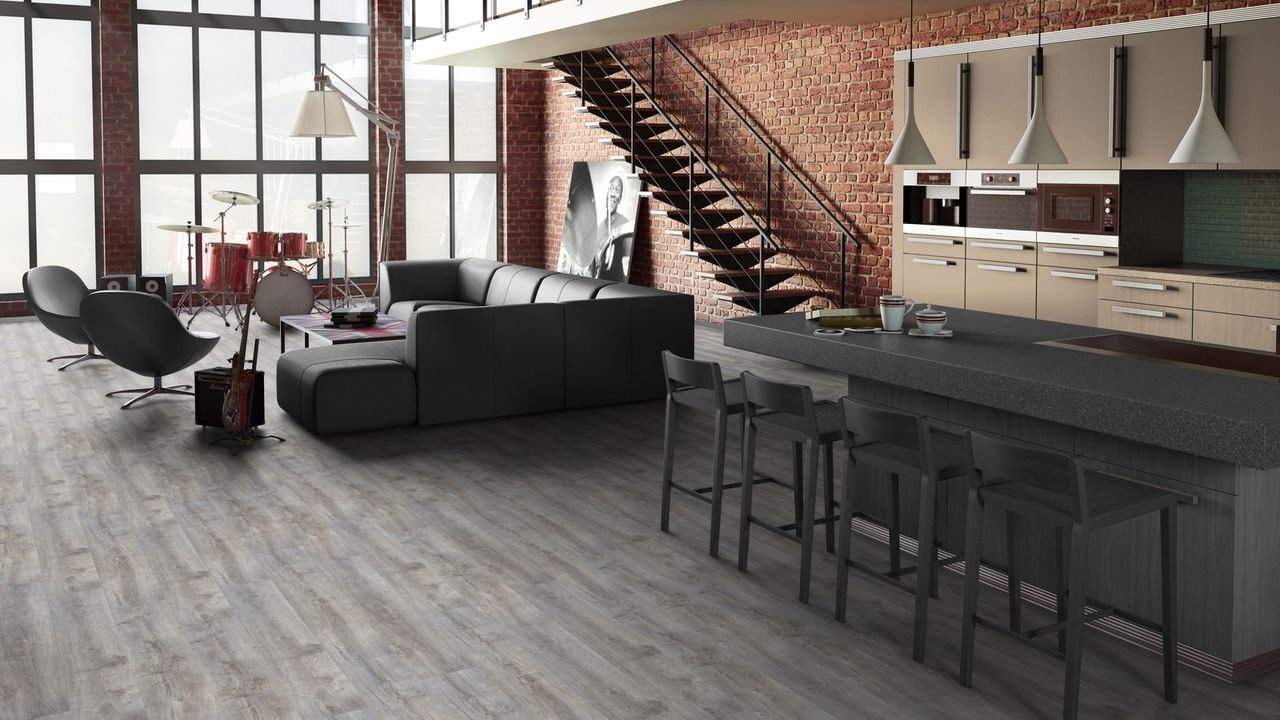 Ламинат Tarkett ESTETICA OAK EFFECT LIGHT GREY